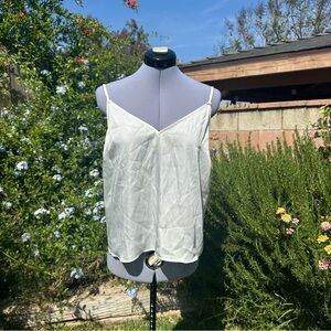 Frame Vintage Cream Off White Fitted Camisole Tank Top Size Large